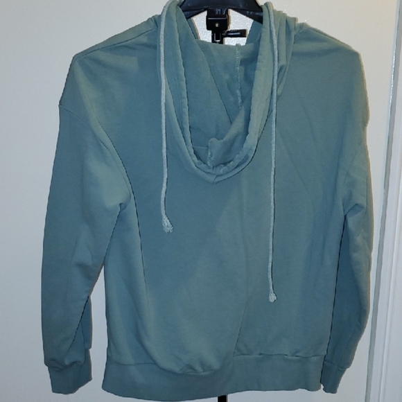 Zip Up hoodie sweatshirt f hood, zip down the front, - Picture 7 of 9